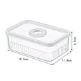 thumbnail image 7 of Fridge Organizer with Time Recoder Pantry Storage for Snack Seasoning Cosmetic 18.5x11.8x6.5cm, 7 of 7