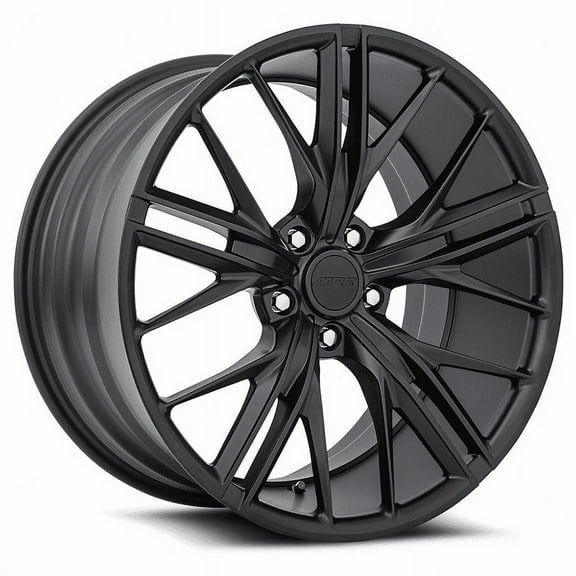 MRR M650 Rim 20X10 5X120 Offset 23 Matte Black (Quantity of 1)