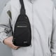 thumbnail image 4 of Bandolera de hombre - Mochila antirrobo de gran capacidad para viajes y desplazamientos, nylon impermeable, 30x17x5cm, 4 of 6