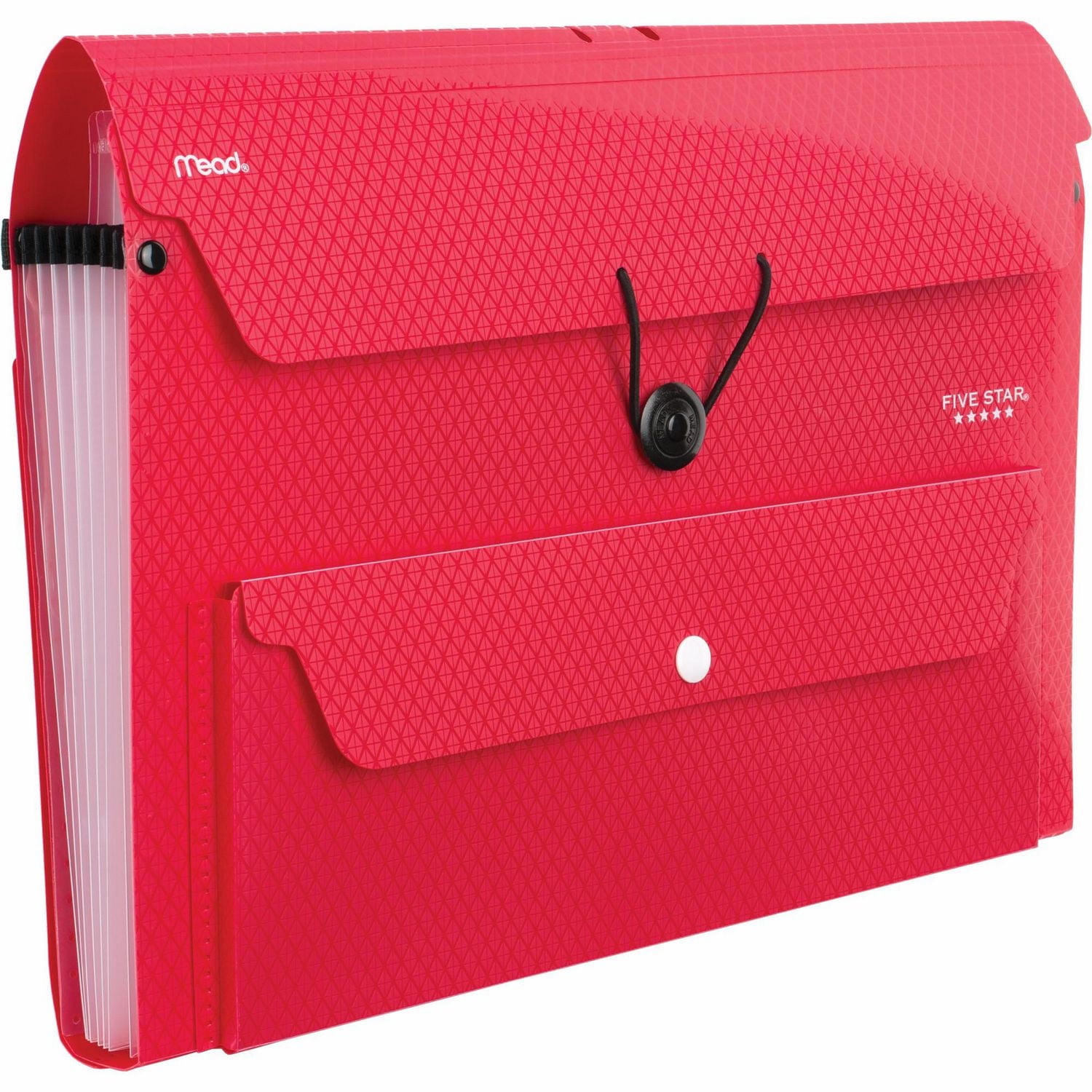 Classeur expansible Five Star à 7 pochettes + rangement supplémentaire Classeur exp. 7 pochettes