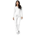 thumbnail image 4 of Adar Universal Scrubs For Women - Drawstring Straight Leg Scrub Pants - 510 - White - XL, 4 of 7