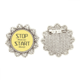 thumbnail image 1 of Broche de Seguridad Unbranded Aislamiento de Plata, 1 of 3