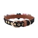 thumbnail image 4 of Collar de Mascotas Ajustable, Flor de Diamante de Moda Material de Pu Suave Hebilla Fácil 2 Opciones de Tamados para Gatos Perros Pequeños Show de Fiesta de Uso Diario, 4 of 7