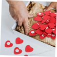 thumbnail image 6 of 100-Piece Heart-Shaped Wooden Stickers – Adhesive Labels for Scrapbooking, DIY Crafts, Card Making, Valentine’s Day & Weddings, 6 of 9