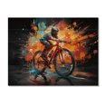 thumbnail image 3 of Designart "Bicycle modern Fusion An" Transportation Print on Natural Pine Wood, 3 of 5