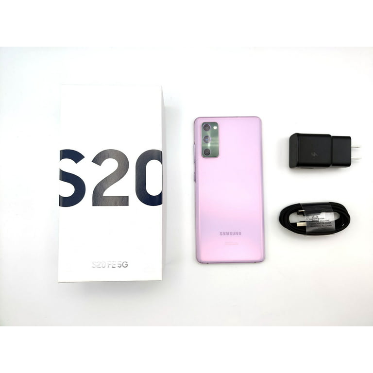 Samsung Galaxy S20 5G, 128GB, Cloud Pink - Unlocked (Renewed)
