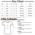 thumbnail image 3 of Womens Summer 3/4 Bell Sleeve V Neck Tops Casual Solid Tops and Blouses Loose Lightweight Shirts Tunic S-XXL, 3 of 5