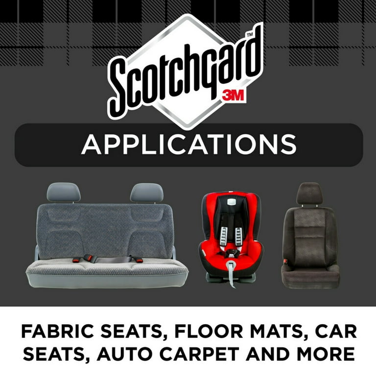 Scotchgard Auto Interior Fabric Carpet Water Shield Water Repellent Spray 10 oz Cans