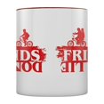 thumbnail image 2 of Stranger Things - Taza Friends Don't Lie (Rojo, Blanco), 2 of 3