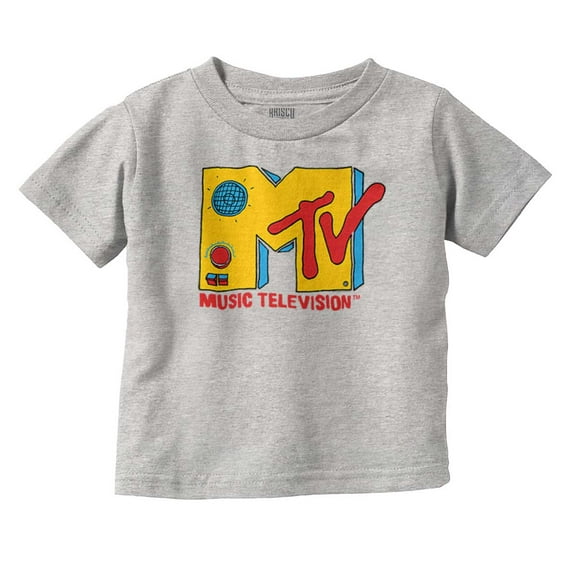 Retro Classic MTV Speaker Logo Toddler Boy Girl T Shirt Infant Toddler Brisco Brands 6M
