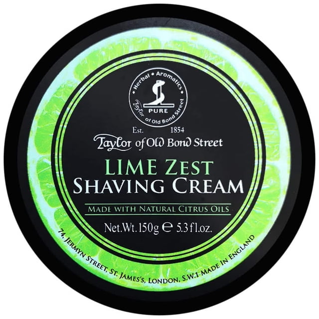 Crema de afeitar Taylor of Old Bond Street Lime Zest 150g