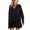 Black, variant on WFJCJPAF 2024 New Product Clearance！ Autumn Dresses for Women Clearance under $10 ,Women's Fashionable Long Sleeved Button Up Collared Sweatshirt Dress - Beige M