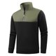thumbnail image 1 of pstuiky mangas largas para hombre, Sudadera con capucha para hombre, de color block y cadena de un cuarto, estilo informal y de moda, de manga larga. salir tops l, 1 of 5