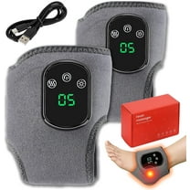 2026 Upgraded Rejuvacare Foot Massager, Foot Renew Triple Method Massager with 3 Vibration Modes & 5 Heat Levels, Ankle Massager for Circulation & Pain Relief, for Neuropathy (2pcs)