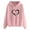 Pink, variant on Gkeoshab Cardigan Sweaters for Women Womens Oversized Hoodies Fleece Sweatshirts Fall Fashion 2026 Pullover Sweaters Winter Clothes Black L