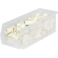 thumbnail image 6 of Akro-Mils 12 Pack AkroBins Plastic Storage Bins, Space-Saving Organizers, Clear, 6 of 12