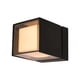 thumbnail image 3 of Arbotante Pared Interior Exterior Aluminio Negro LED30 Maxxi Maxxi MX-AR2219/N/LED30, 3 of 3