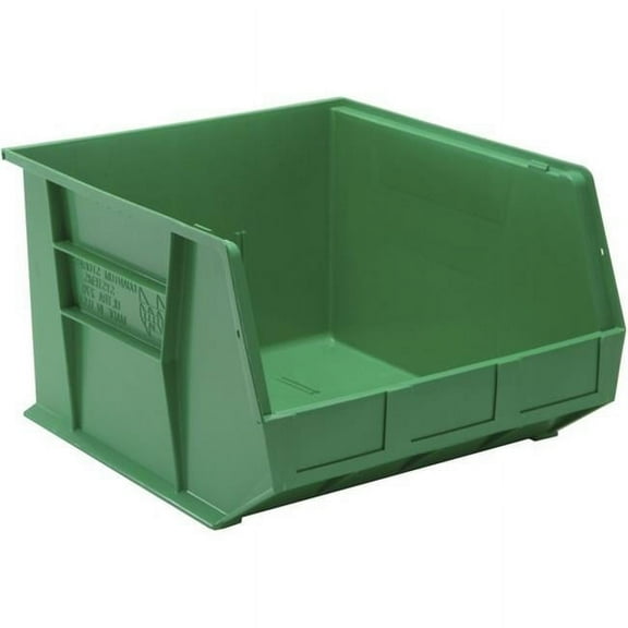Ultra Stack & Hang Bin, Green - 18 x 16.5 x 11 in.