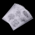 thumbnail image 4 of 6 Piezas Diseños de Navideños Zulema Hojas retráctiles de Plástico Retráctil de Inyección de Tinta, 4 of 8
