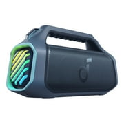 Soundcore Boom 2 Plus By Anker, Outdoor Speaker, 140W, 2+2 Channel, BassUp 2.0, 20H Playtime, Blue