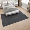 thumbnail image 6 of Ottomanson Non-Slip Area Rug for Living Room 5' x 6'6" Stain-Resistant Low Pile Floor Carpet, Black, 6 of 8