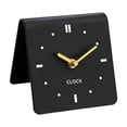 thumbnail image 2 of Reloj de mesa cuadrado de acrílico, silencioso y creativo, decorativo para una mesita de noche, Negro, 2 of 9