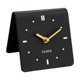 thumbnail image 2 of Reloj de mesa analógico silencioso, creativo, cuadrado, de acrílico, decorativo. Negro, 2 of 9