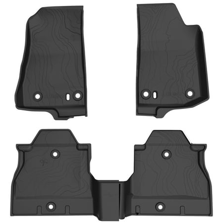 Deep Dish Heavy Duty Rubber Tpe Floor Mats For 2018 2019 Jeep