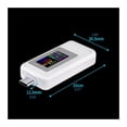 thumbnail image 5 of 10 in 1 DC Type-C USB Tester Current 4-30V Voltage Meter Timing Ammeter Digital Monitor Cut-off Power Indicator Bank Charger ,Live Data, 5 of 5