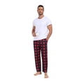thumbnail image 4 of MoFiz Men's Christmas Gifts Santa Claus Graphic Printed Pajama Pants Sleepwear 3-Pack, 4 of 4