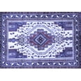thumbnail image 1 of Ahgly Company Indoor Rectangle Persian Blue Traditional Area Rugs, 6' x 9', 1 of 4