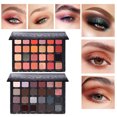 thumbnail image 2 of Paleta de sombras de ojos de 24 colores, desarrollo de color, maquillaje completo tridimensional, brillo mate, 2 of 8