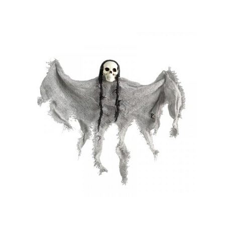 Topumt Halloween Props Haunted House Bar Skull Hanging Ghost Decoration