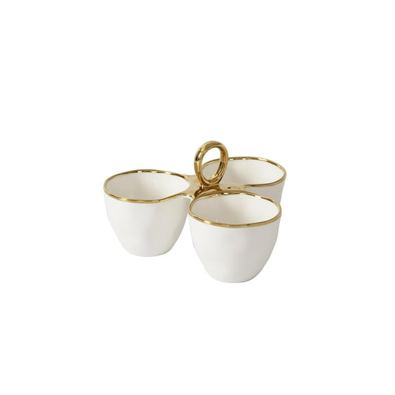 Pampa Bay 3 Part Server, Golden Handles, Serverware, Kitchen, Gift
