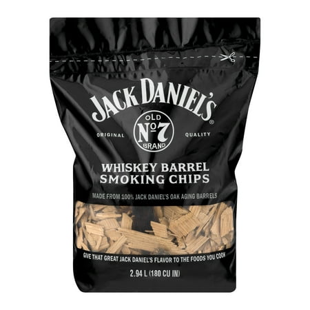 Jack Daniel's Tennessee Whiskey Barrel Smoking Chips 180 CU
