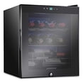 thumbnail image 1 of Ivation 12 Bottle Compressor Wine Cooler Refrigerator W/Lock, Black, 1 of 7