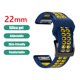thumbnail image 2 of Correa deportiva de silicona suave de 22mm para Garmin Fenix 3 16 Kuymtek Pro5 de 22mm pulsera de reloj resistente al agua de liberación rápida, 2 of 7