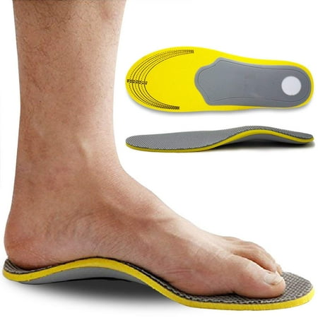 Arch support Insoles for Flat Feet Orthotic Inserts for Plantar Fasciitis Men 1 (Best Insoles For Flat Shoes)