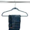 thumbnail image 6 of Simplify Kids 25 Pack Velvet Hangers in Light Blue, 6 of 7