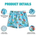 thumbnail image 2 of SSLR Mens Swimming Trunks Quick Dry 5" Swim Shorts with Mesh Lining Swim Trunks, 2 of 8