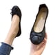 thumbnail image 3 of Zapatos Casuales Verano Mocasines Ballet Flats Bowknot Punta Redonda Cómodo para Las Mujeres, 3 of 9