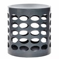 thumbnail image 7 of NuSteel TT-110TCV Otto Storage Stool - Round Plastic Storage Ottoman with Oval Perforated Pattern  Turquoise Blue, 7 of 7