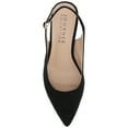 thumbnail image 5 of Journee Womens Sylvia Sling Back Covered Block Heel Pumps, Widths Available, 5 of 9