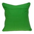 thumbnail image 3 of 20" x 7" x 20" Traditional Green and White Pillow Cover With Down Insert, 3 of 5