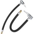 thumbnail image 1 of BR Manguera para bomba de inflado - Paquete de 2, 40 cm - Adaptador para neumáticos de bicicleta y coche - Negro, Talla única, 1 of 5