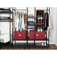 thumbnail image 4 of Covermates Keepsakes Hanging Closet Organizer - Heavy Duty Material, Sturdy Interior Shelves - Closet Storage, Scarlett Red, 4 of 5