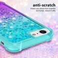 thumbnail image 3 of Funda para iPhone 8/iPhone 7 Transparente con Brillos Carcasa Protectora Antigolpes con Glitter Brillante, 3 of 5