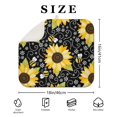 thumbnail image 4 of Sunflower Themed Dish Rack Pad, Microfiber Drying Mat for Kitchen Countertop, Foldable and Absorbent 16x18 Inch Size, 4 of 7