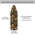 thumbnail image 5 of Kuiaobaty Retro Mushroom Leaf Pattern Ironing Board Cover Heatproof Ironing Board Protective Covers 15 x 54 Inches with Elastic Edge and 3 Fasteners Scorch Resistant Home Decor, 5 of 5