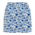 thumbnail image 4 of DeHolifer Skorts for Women with Pockets Summer Hight Waisted Athletic Shorts Casual Golf Tennis Skirts Trendy Running Skort Blue M, 4 of 4